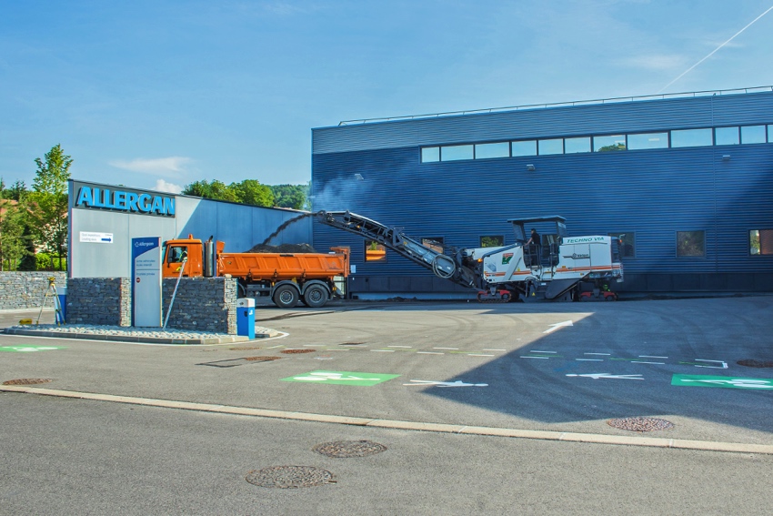 Suivi de chantier Allergan (du 21 mai au 10 juin 2018)